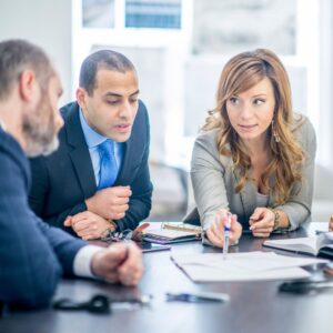 serious business meeting